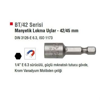 Ceta Form BT-0642 6x42 mm Manyetik Lokma Ucu