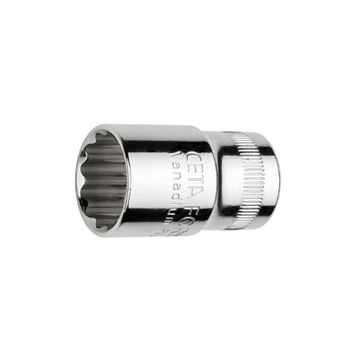Ceta Form C22-B08 1-2 inç 12 Köşe Yıldız 8 mm Lokma Anahtar