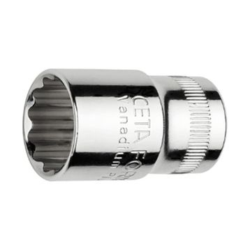 Ceta Form C22-B08 1-2 inç 12 Köşe Yıldız 8 mm Lokma Anahtar