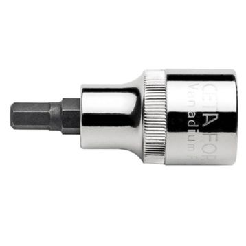 Ceta Form C28S-H17 1/2 inç 17x55mm Kısa Tip Allen Uçlu Lokma