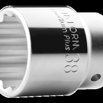Ceta Form C32-B38 3/4 inç 38 mm 12 Köşe Lokma Anahtar
