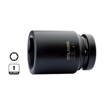 Ceta Form C84-H50 1 inç 6 Köşe Derin Havalı 50 mm Lokma Anahtar