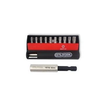 Ceta Form CB/ST113T 11 Parça Delikli TORX Bits Uç Takımı