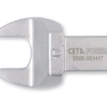 Ceta Form D02E-OE1417 17 mm Açık Ağız 14X18 mm Tork Anahtar Ucu