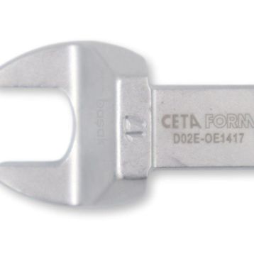 Ceta Form D02E-OE1417 17 mm Açık Ağız 14X18 mm Tork Anahtar Ucu