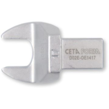 Ceta Form D02E-OE1417 17 mm Açık Ağız 14X18 mm Tork Anahtar Ucu
