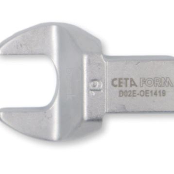 Ceta Form D02E-OE1419 14X18 mm 19 mm Açık Ağız Tork Anahtar Ucu