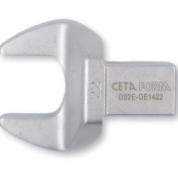 Ceta Form D02E-OE1422 22 mm Açık Ağız 14X18 mm Tork Anahtar Ucu
