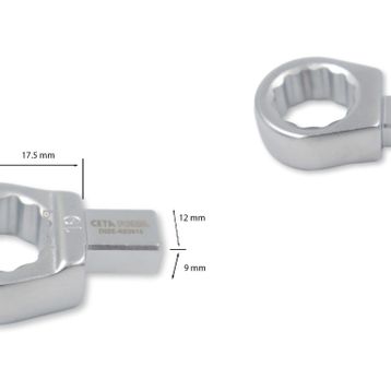 Ceta Form D02E-RE0919 19 mm Yıldız 9X12 mm Tork Anahtar Ucu