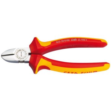 Ceta Form G12-18-0140 VDE 1000V 140 mm İzoleli Yan Keski
