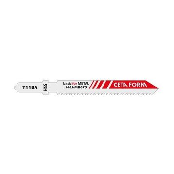 Ceta Form J40J-MB075 Normal Kesim 5'li Metal Dekupaj Testere Bıçağı