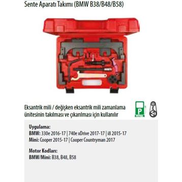 Ceta Form N15-K3BMW Sente Aparatı Takımı