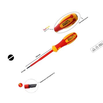 Cetaform G01-035-100 C-Plus 1000V Düz Uçlu Tornavida