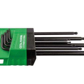 Cetaform LT/700B 8 Parça Topbaşlı Torx L Anahtar Takımı