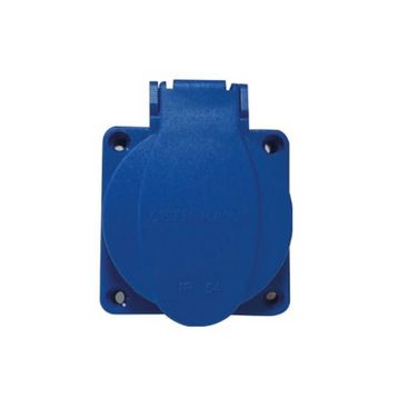 Çetinkaya ÇP 6901 1X16 16A Mavi Elektrik Panosu Pano Prizi