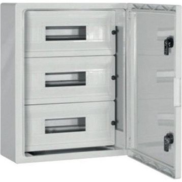 Çetinkaya ÇP5104 40X50X17,5 3X17 Otomatlı Abs Perdeli Opak Kapaklı Otomat Panosu