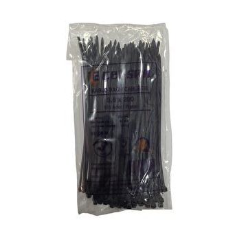 Çetsan 10803CB.03620-1 3.6x200 mm 100 Adet Siyah Kablo Bağı