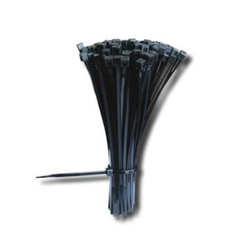 Çetsan 4.8x380 Siyah 100 Adet Kablo Bağı