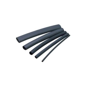 Çetsan 8 mm Isı ile Daralan Siyah Makaron