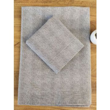 Çeyiz Bahçesi 160x240 Gri Tek Kişilik Çarşaf Takımı