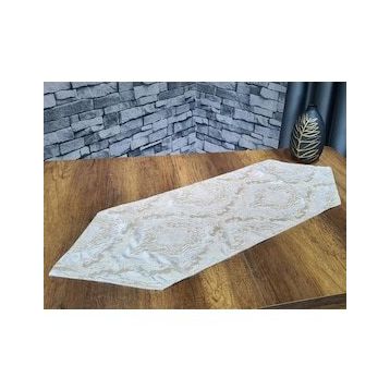Çeyiz Diyarı Mina 40x120 cm Krem Lüx Runner