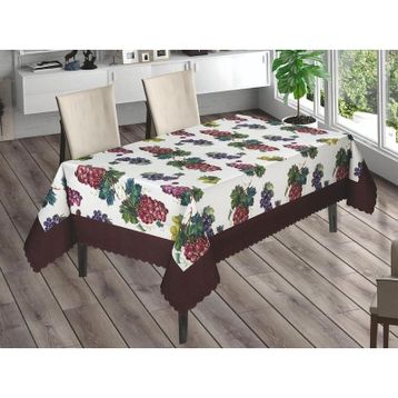 Çeyiz Diyarı Punnet 140x140 cm Mutfak Bahçe Masa Örtüsü