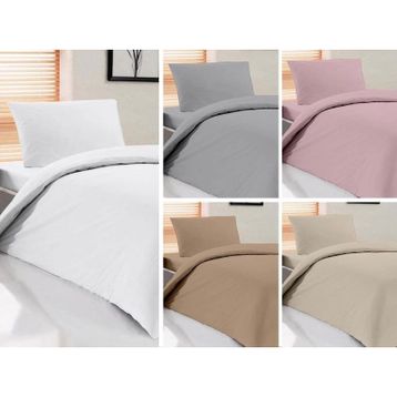 Çeyiz Diyarı Pure Lite Pudra Tek Kişilik Nevresim Seti