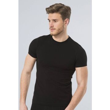 Ceyizalisverisi Siyah XXL Türen Erkek Likralı T-Shirt