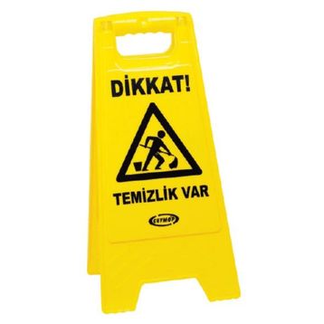 Ceymop Temizlik Var İkaz Levhası