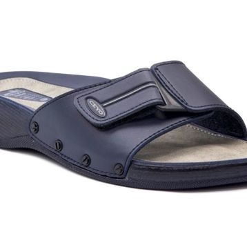 Ceyo 3000-2 Ortopedik Anatomik Taban Lacivert Unisex Terlik