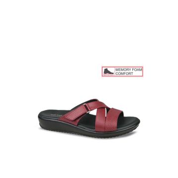 Ceyo 9200-13 Bordo Kadın Terlik