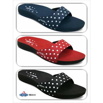 Ceyo 9814-4 Lacivert Kadın Terlik