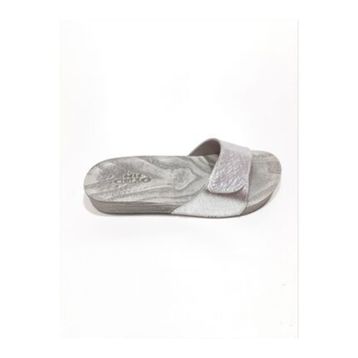 Ceyo 9872-5 Platin Kadın Terlik
