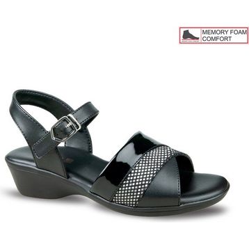Ceyo 9922-20 Siyah Kadın Sandalet