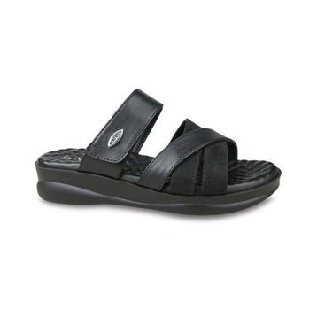 Ceyo 9975-14 Yumuşak Taban Siyah Kadın Terlik