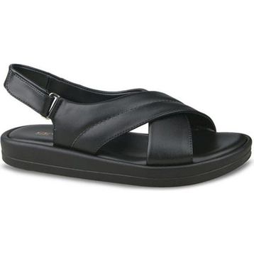 Ceyo 9986-3 Siyah Kadın Sandalet