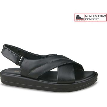 Ceyo 9986-3 Siyah Kadın Sandalet