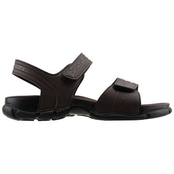 Ceyo Riva Merdane Siyah Erkek Sandalet
