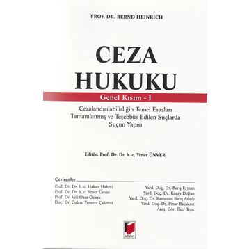 Ceza Hukuku-Genel Hükümler-Ceza Muhakemesi Hukuku-Hakimlik KPSS ve Kurum Sınavlarına Hazırlık - Kolektif