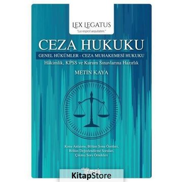 Ceza Hukuku - Metin Kaya