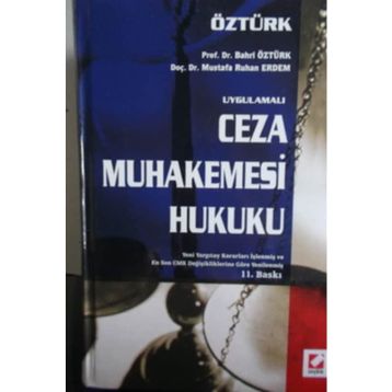 CEZA MUHAKEMESI HUKUKU - BAHRI ÖZTÜRK