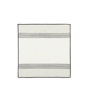 Chakra Mestiere Beyaz Gri 45x45 cm Peçete