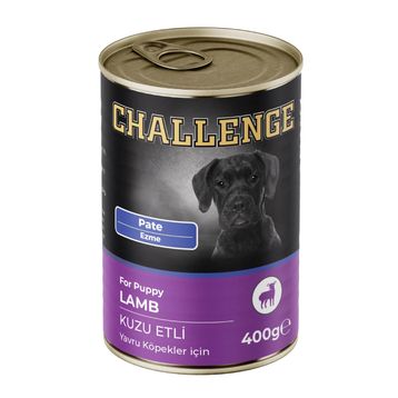 Challenge Pate Kuzu Etli 400 gr Yavru Köpek Konserve Maması