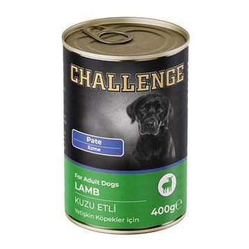 Challenge Pate Kuzu Etli 400 gr Yetişkin Köpek Konserve Maması