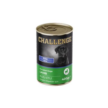 Challenge Pate Kuzu Etli 400 gr Yetişkin Köpek Konserve Maması