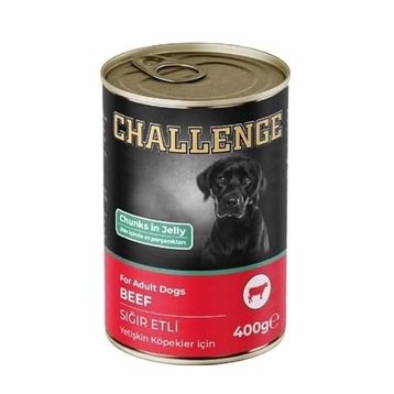 Challenge Pate Sığır Etli 400 gr Yetişkin Köpek Konserve Maması