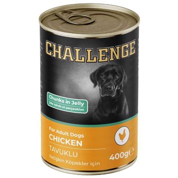 Challenge Tavuklu 400 gr Yetişkin Köpek Konservesi