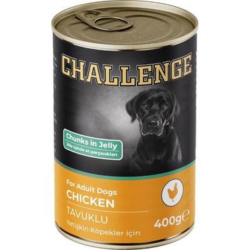 Challenge Tavuklu 400 gr Yetişkin Köpek Konservesi