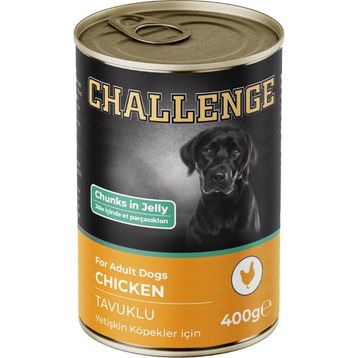Challenge Tavuklu 400 gr Yetişkin Köpek Konservesi