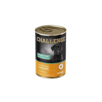Challenge Tavuklu Yetişkin 400 gr Konserve Köpek Maması